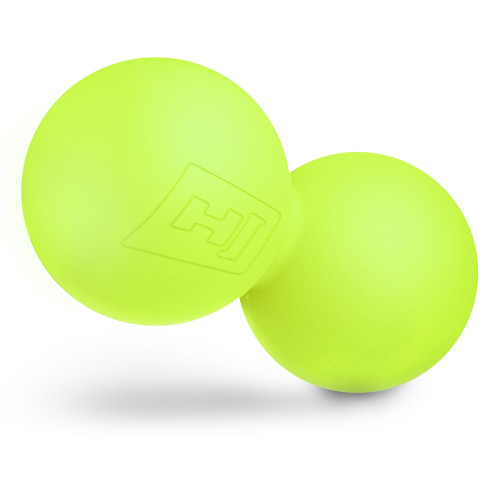 Масажний м'яч  Hop-Sport HS-S063DMB 63 мм lime - фото №3